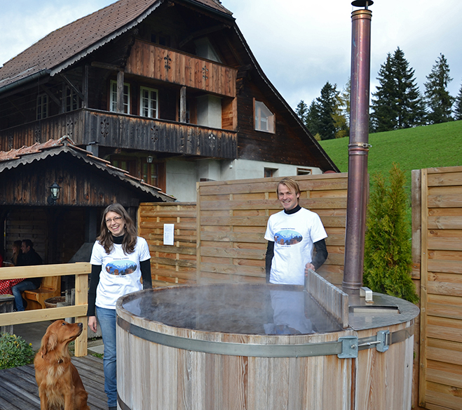 Wellness auf dem Bauernhof